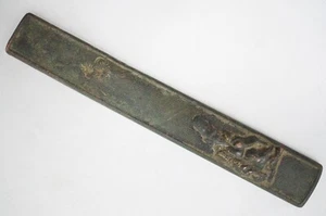Cuchillo Kozuka Antiguo Japonés Manija Bronce Cobre Original de Japón 0228E23 - Imagen 1 de 11