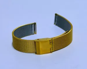 Neuf M-WATCH Par Mondaine Ltd Bracelet Montre PVD Or Milanaise 12mm FM8912.IPG - Picture 1 of 3