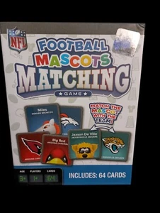 MasterPieces - Mascotas de la NFL - Juego de cartas a juego con imagen con licencia oficial - Imagen 1 de 4