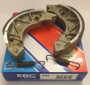 EBC REAR Brake Shoes (1 Pair) Fits YAMAHA XC125 E VITY (2008 to 2013) - Picture 1 of 1