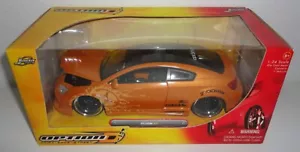 NEW 2007 ORANGE SCION tC Import Racer Option D Drift Show Street 1:24 Jada Toys - Picture 1 of 3