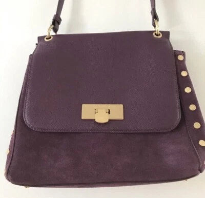 DKNY Satchel Bordo Suede bag - Image 1 of 4