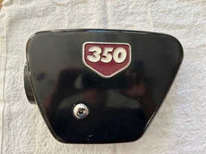 1969 - 1970 HONDA CB 350 A LEFT SIDE COVER 17331-286-010A - Picture 1 of 6