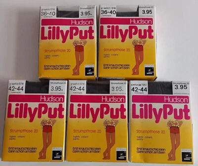 LillyPut Hudson Strumpfhose je 4,50€ Gr. 36-40 o. 42-44 graphit/sinfonie 20 den - Bild 1 von 4