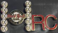 Hard Rock Cafe Osaka 2002 Baseball Season Balls 'H' & Red 'Rc' Pin - Hrc #17921