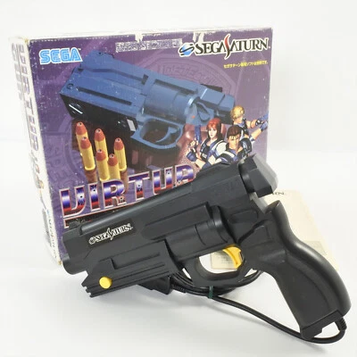 VIRTUA GUN Controller Boxed SS Sega Saturn HSS-0152 -Work for CRT TV Only- 2531 - Image 1 of 4