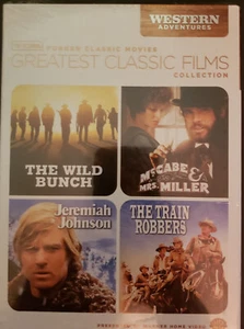 TCM Greatest Classic Films:Western Adventures (DVD, 2009 2-Disc Set) New, Sealed - Picture 1 of 4