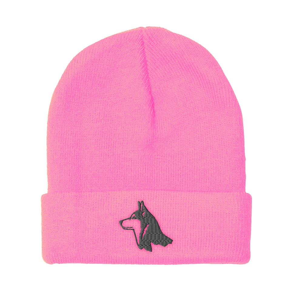 Gorros para Hombre Wolf A Bordado Invierno Sombreros Mujeres Acrílico Calavera Gorra 1 Talla Foto 1 de 1