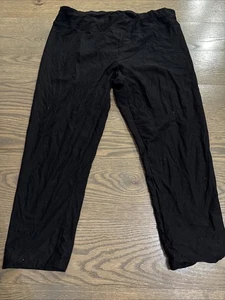 Pantalones Time and Tru para mujer talla L negros (12-14) - Imagen 1 de 1