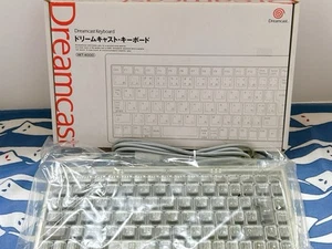 Dreamcast KEYBOARD Skeleton HKT-4000 SEGA Official 0118 Japan JP Game Box VG - Picture 1 of 12