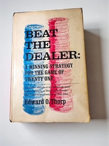 Beat the Dealer Edward Thorp 1962 1st Edition w/ All 6 Strategy Cards - Picture 1 of 9