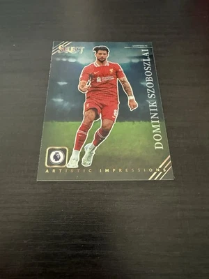 Panini Select 2024/25 Dominik Szoboszlai Artistic Impressions CASE HIT Liverpool - Image 1 of 3