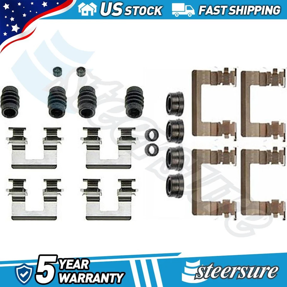 Kit de herrajes de freno de disco delantero trasero para Buick Lucerne 2006-2011 Foto 1 de 4