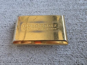 Fibbia per cintura Burberry vintage - metallo tono oro - FONDATA 1856 - Foto 1 di 6