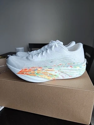 Zapato para correr Anta C202 6 blanco naranja verde enchapado en carbono para hombre talla 11 de EE. UU. Foto 1 de 4