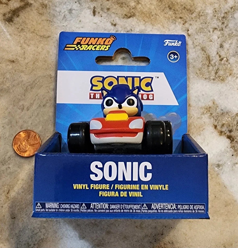 Виниловая фигурка Sonic Racer 2025 Funko Racers Sega Sonic The Hedgehog - Изображение 1 из 1