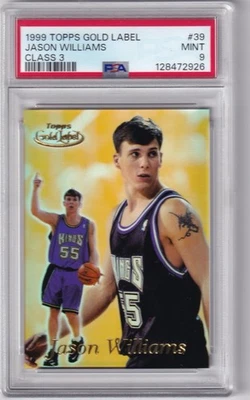 1999 Topps Gold Label Jason Williams Class 3 (Pop 4) 💎 *RARE* - Image 1 of 2