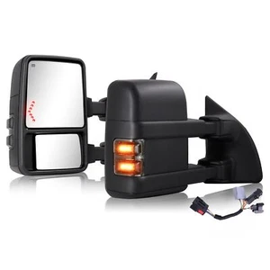 Towing Mirrors Compatible with 1999-2016 F250 F350 F450 F550 Super Duty Truck... - Picture 1 of 8