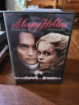 SLEEPY HOLLOW - JOHNNY DEPP CHRISTINA RICCI -  DVD - Image 1 of 2