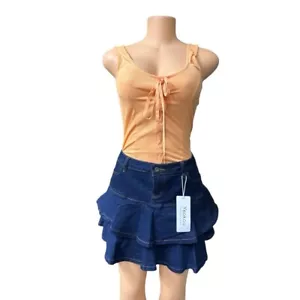 Yeokou Jean Skort L - Picture 1 of 5