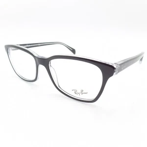 Ray Ban RB 5362 2034 Black Transparent Frame New Authentic - Picture 1 of 4