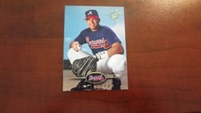 1995 TOPPS STADIUM CLUB # 200 JAVY LOPEZ BASEBALL CARD