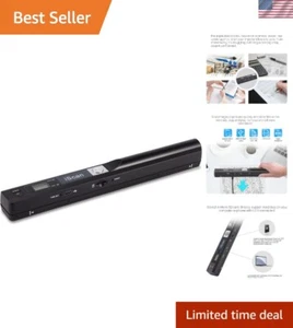 Versatile 900 DPI Handheld Image Scanner - Direct USB Connection with Storage - Picture 1 of 9