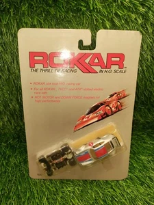 READ Rokar HO Slot Car PORSCHE CARRERA  #1 silver rare vintage Amrac - Picture 1 of 6