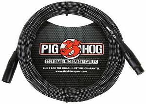 Pig Hog - PHM20BKW - High Performance XLR Microphone Cable - Black - 20 ft.