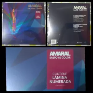 Amaral - Salto Al Color - Vinilo Color Lp Edición limitada lamina numerada - Imagen 1 de 1