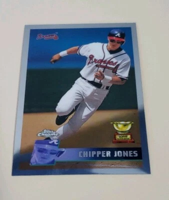 2017 Topps Chrome Update Chipper Jones All-Rookie Cup #TARC-8 - Atlanta Braves - Image 1 of 4