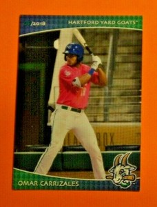 2018 Grandstand, Hartford Yard Goats - OMAR CARRIZALES - Venezuela