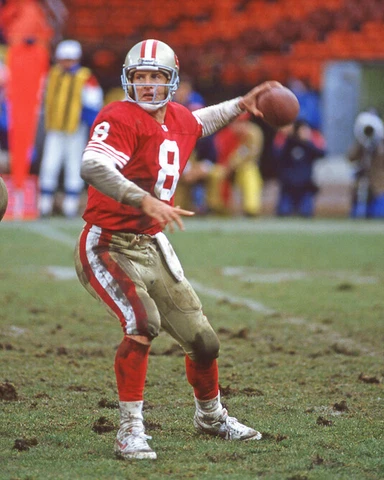 San Francisco 49ers STEVE YOUNG Glossy 8x10 Photo Print Football Poster HOF 2001 Cover