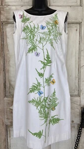 Lencería de Colección Barney Lino Vestido Mariposas Mediano/Grande Naturaleza Crema - Imagen 1 de 18
