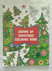 Coloring for Grown Ups (merry Christmas): An Adult Coloring (Coloring) Book NEW - Picture 1 of 4
