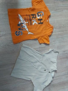 2 Jungen T-Shirts Gr. 80 - Bild 1 von 3