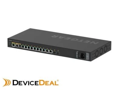 NETGEAR AV Line M4250-10G2XF-PoE+ 8x1G PoE+ 240W 2x1G and 2xSFP+ Managed Switch  - Image 1 of 4