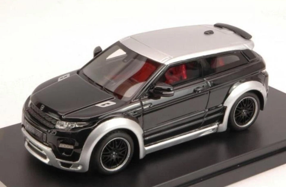 RANGE ROVER EVOQUE 4X4 2012 Di HAMANN NERO ARGENTO SUV PREMIUM X PR0274 1/43 - Immagine 1 di 2