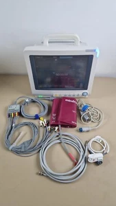 mindray BeneView T5 Patientenmonitor + 12 Kabel EKG SpO2 NIBP Temp Modul - Bild 1 von 16