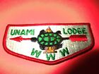 Oa Unami Lodge One,1,S-3C,1960S,Turtle Flap,Brn Arow,Red B,43,Philadelphia Cl,Pa