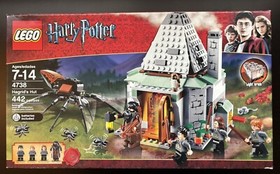 2010 LEGO Harry Potter Hagrid's Hut 4738 NEW Factory Sealed Toy 🕷️ 🧙 🔥 ￼￼