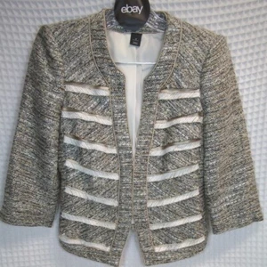White House Black Market Women's Blazer Size 0 - Picture 1 of 6