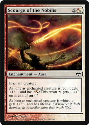 SCOURGE OF THE NOBILIS Eventide MTG Magic the Gathering Cards DJMagic - Image 1 of 1