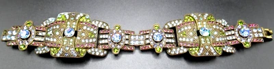 HEIDI DAUS Purple Blue & Green Crystal Bracelet - Image 1 of 4