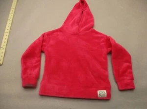 LUCKY BRAND Size XS (5-6) Girls Red Hi-Pile Warm Soft Winter Comfy Hoodie 212 - Picture 1 of 8