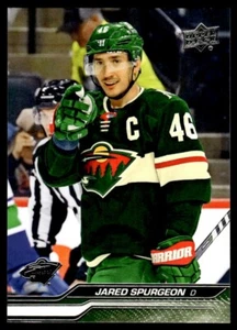 2023-24 Upper Deck #91 Jared Spurgeon Minnesota Wild - Picture 1 of 2