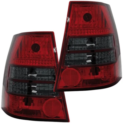 Kit luci posteriori alogene rosso fumo per VW Golf 4 Variant & Bora station wagon 1999-2006 - Immagine 1 di 3