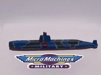 Micro Máquinas Militar Submarino Galoob LGTI 1999 Foto 1 de 2