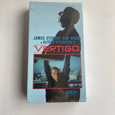NEW SEALED VHS Vertigo Alfred Hitchcock James Stewart & Kim Novak - Image 1 of 3