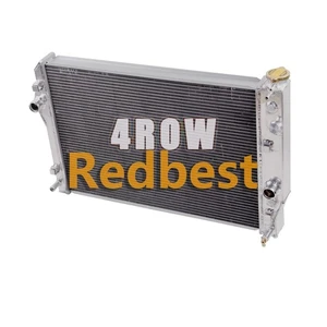4 ROWS ALUMINUM RADIATOR FITS 1993-2002 Chevy Camaro Z28 /Pontiac Firebird Trans - Foto 1 di 12